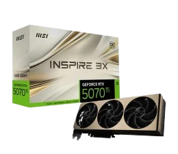 GeForce RTX 5070 Ti Inspire 3X OC Plus 16GB GDDR7 DLSS4